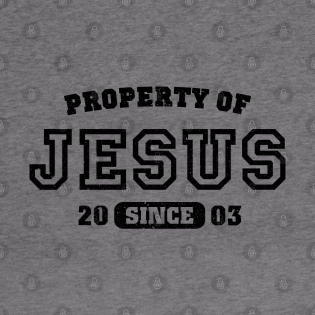 Property of Jesus since 2003 by CamcoGraphics